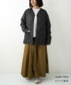  TAION｜MILITARY W-ZIP V NECK DOWN JKT [[TAION-101ZML-1]][D]