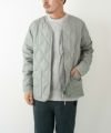  TAION｜MILITARY W-ZIP V NECK DOWN JKT [[TAION-101ZML-1]][D]