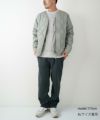  TAION｜MILITARY W-ZIP V NECK DOWN JKT [[TAION-101ZML-1]][D]