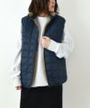 TAION｜"DOWN × BOA" REVERSIBLE VEST [[TAION-R002MB]]