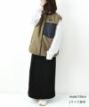 TAION｜"DOWN × BOA" REVERSIBLE VEST [[TAION-R002MB]]