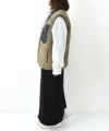 TAION｜"DOWN × BOA" REVERSIBLE VEST [[TAION-R002MB]]