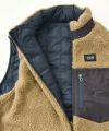 TAION｜"DOWN × BOA" REVERSIBLE VEST [[TAION-R002MB]]