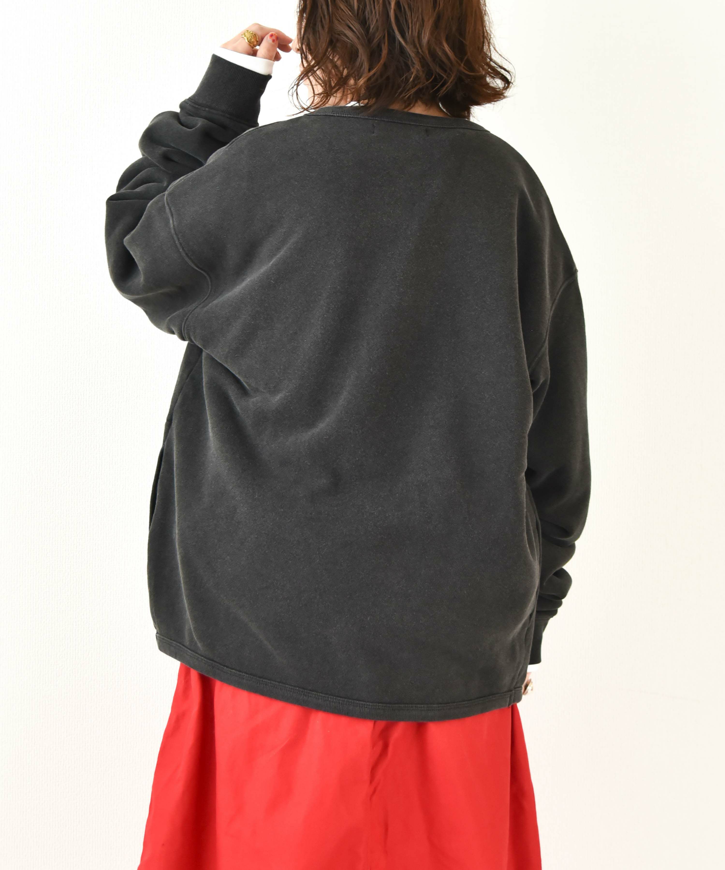 day standard｜ピグメント裏毛ジップカーデ [[day-003]][D]