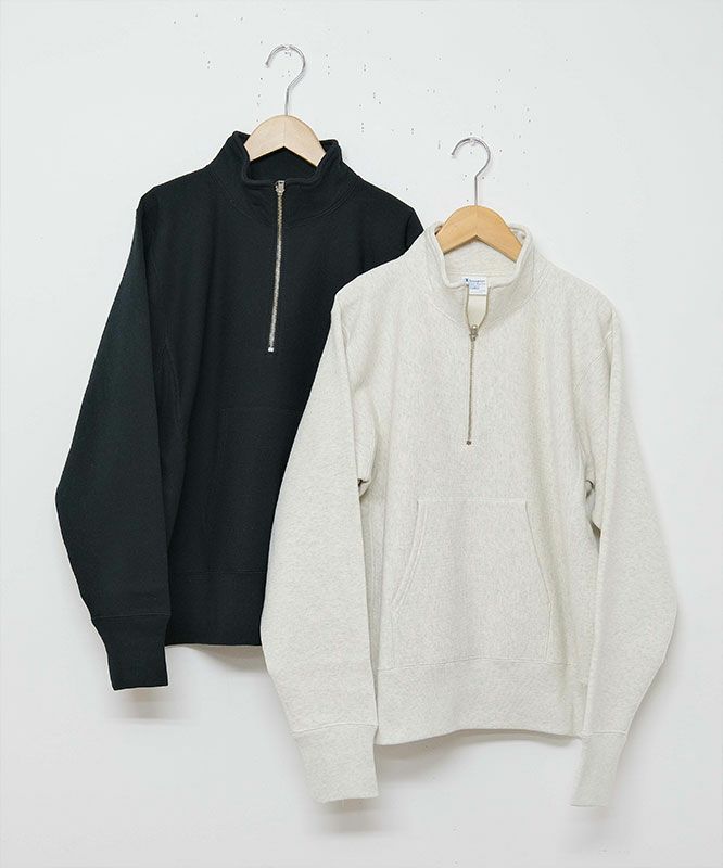 Champion｜HALF ZIP SWEATSHIRT [[C3-Y017]][D]