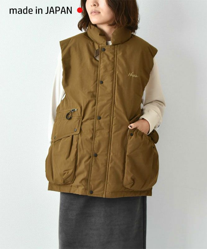 NANGA｜HINOC DOWN VEST [[ND2441-1N203-A]][D]