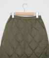 TAION｜MILITARY ZIP GUSSET DOWN SKIRT [[TAION-W150SKGZML-1]][D]