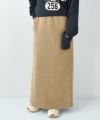 THOUSAND MILE｜KNIT FREECE SKIRT [[TM242KF00262]][D]