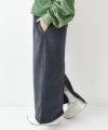 THOUSAND MILE｜KNIT FREECE SKIRT [[TM242KF00262]][D]