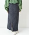 THOUSAND MILE｜KNIT FREECE SKIRT [[TM242KF00262]][D]