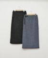 THOUSAND MILE｜KNIT FREECE SKIRT [[TM242KF00262]][D]