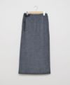 THOUSAND MILE｜KNIT FREECE SKIRT [[TM242KF00262]][D]