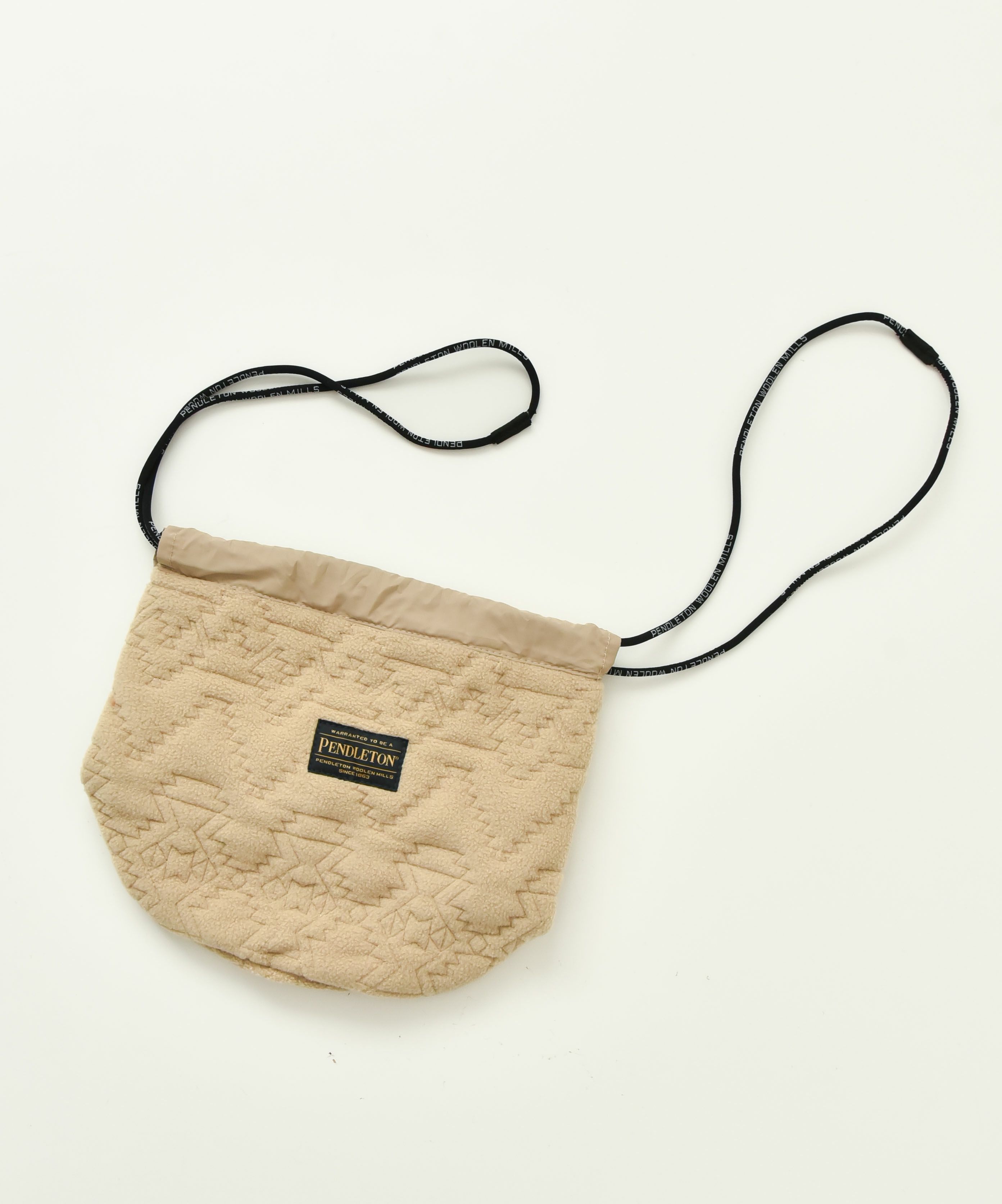 PENDLETON｜FLEECE QT DRAWBAG [[PDT-000-243009]][D]