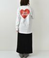  THREEARROWS｜HEART　LOGO　L/S　TEE [[24-0906]][D]