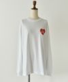  THREEARROWS｜HEART　LOGO　L/S　TEE [[24-0906]][D]