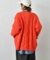 Oldderby Knitwear｜ケーブルVネックカーディガン [[JM1010]][C]