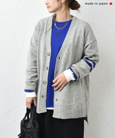 ohga コーディガン　グレー 超美品 OHGA オーガ シャギー コーディガン グレー 2023AW