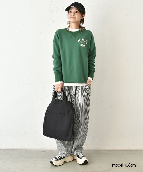 and quarter｜ガゼットプリントプルオーバー [[MA-110394]][C]