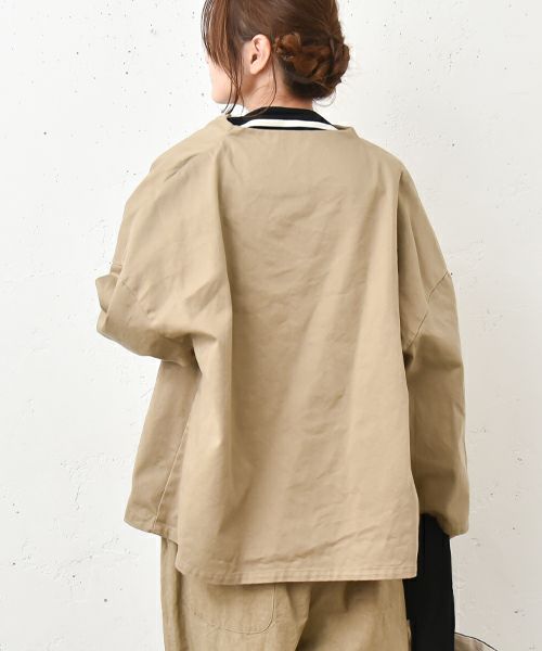 No18｜モックネックジャケット [[CE1JK240903A]][C]