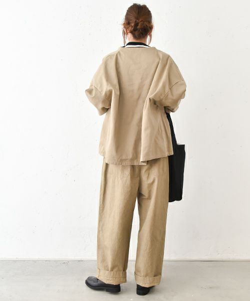 No18｜モックネックジャケット [[CE1JK240903A]][C]