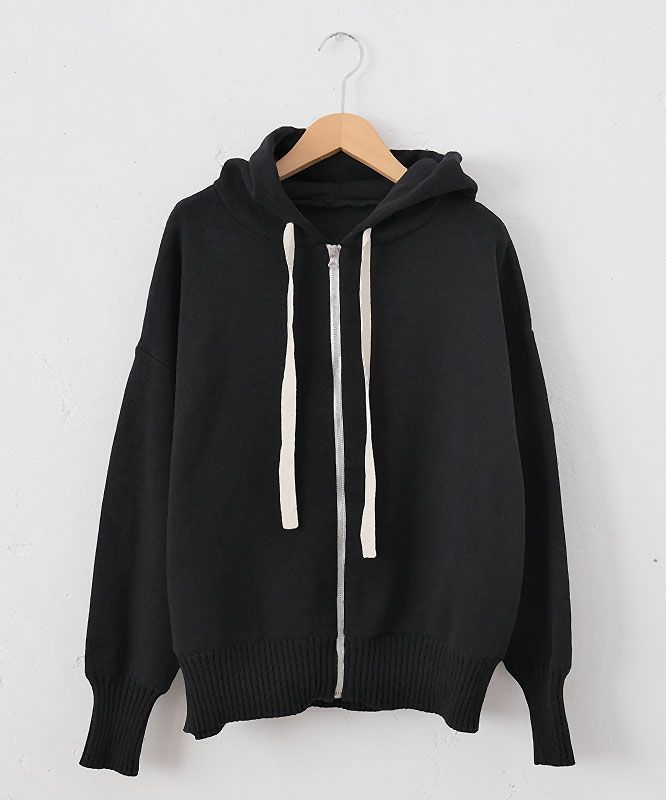  HUMS｜コットンニットパーカー [[MT-0423]][C]