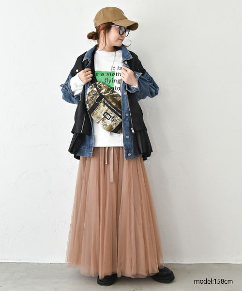 CHOKLATE PARIS｜チュールスカート [[CK08077]][C]