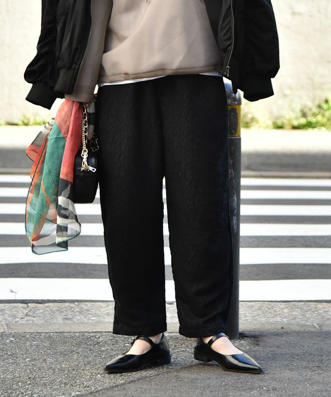  HUMS｜ジャガードナローパンツ [[MT2407YJ-1221]][C]