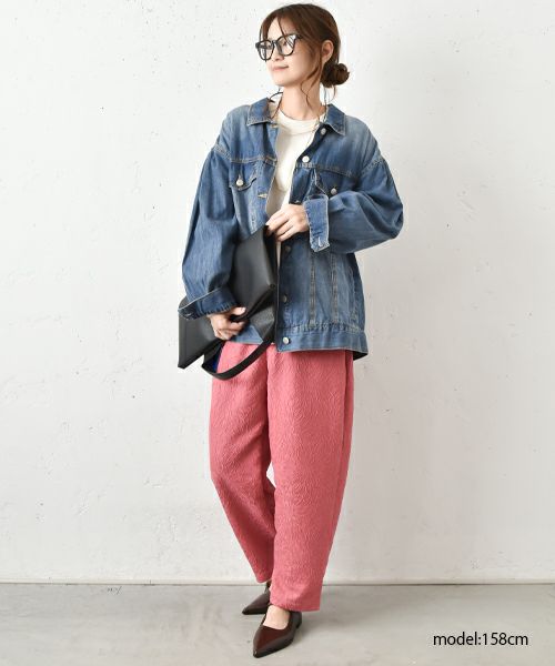  HUMS｜ジャガードナローパンツ [[MT2407YJ-1221]][C]