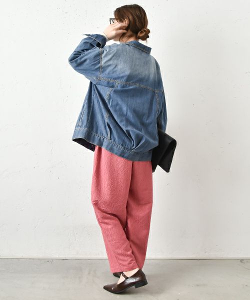  HUMS｜ジャガードナローパンツ [[MT2407YJ-1221]][C]