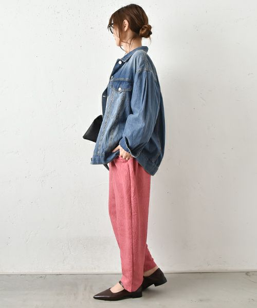  HUMS｜ジャガードナローパンツ [[MT2407YJ-1221]][C]