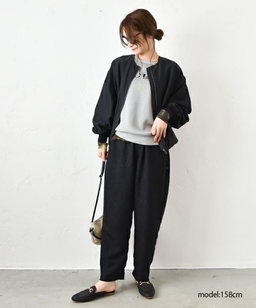  HUMS｜ジャガードナローパンツ [[MT2407YJ-1221]][C]