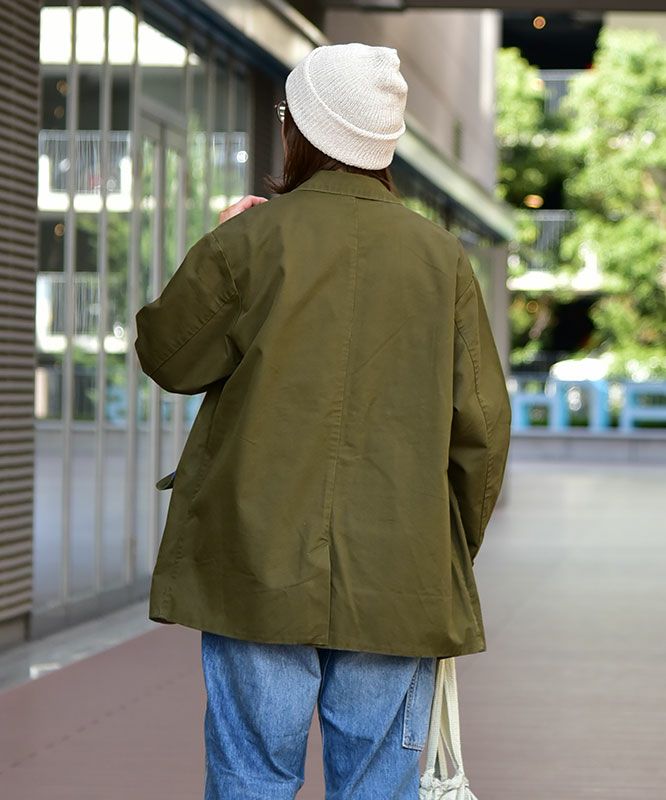  Gives a sense of fullment｜配色テープジャケット [[851330]][C]