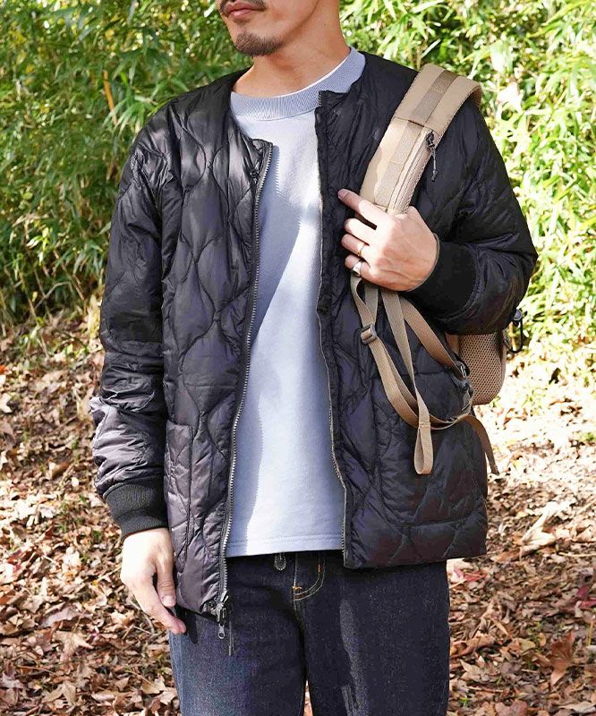 TAION｜REVERSIBLE MA-1 TYPE INNER DOWN JACKET [[TAION-JKO2JS]][D]