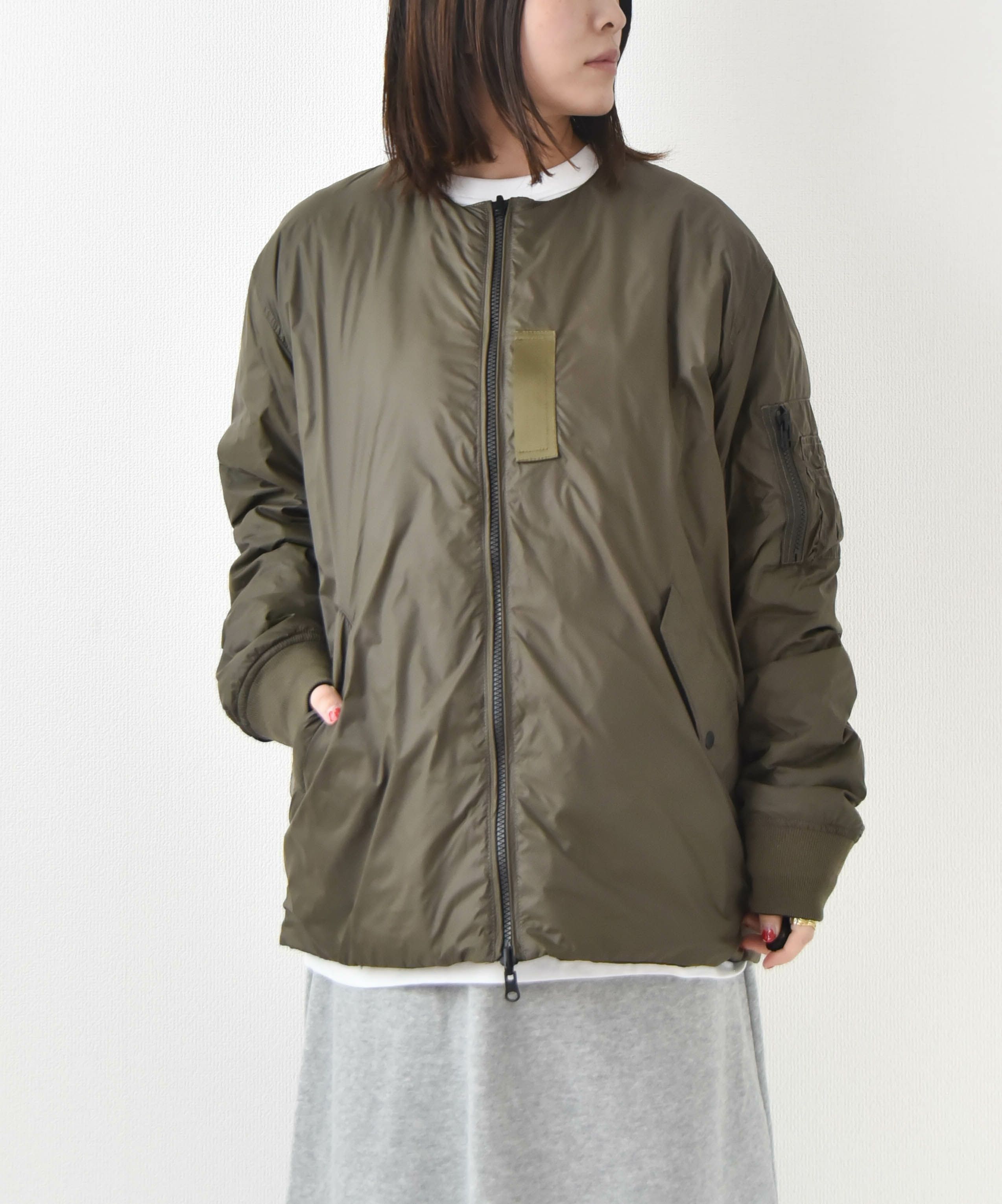 TAION｜REVERSIBLE MA-1 TYPE INNER DOWN JACKET [[TAION-JKO2JS]][D]