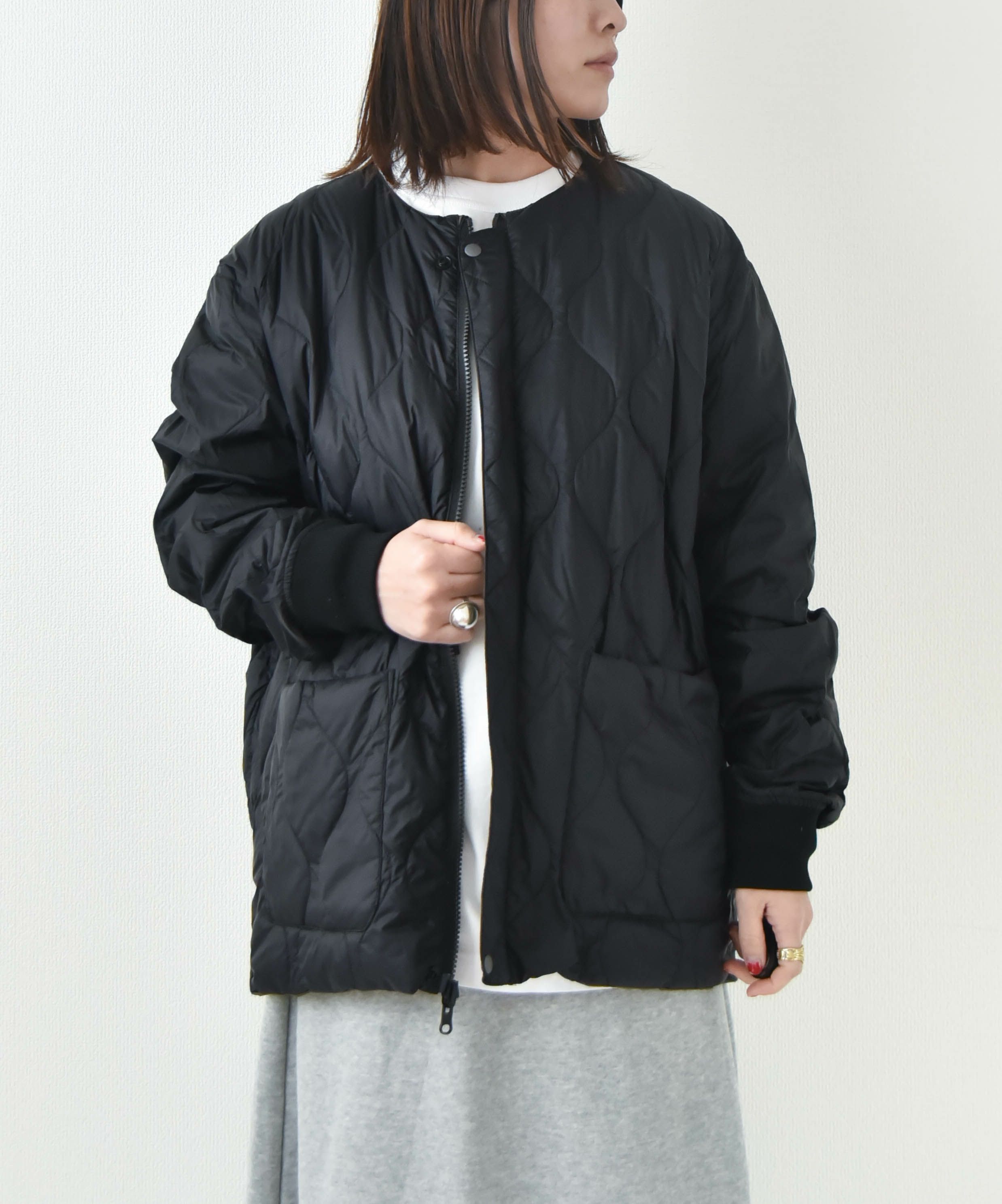 TAION｜REVERSIBLE MA-1 TYPE INNER DOWN JACKET [[TAION-JKO2JS]][D]