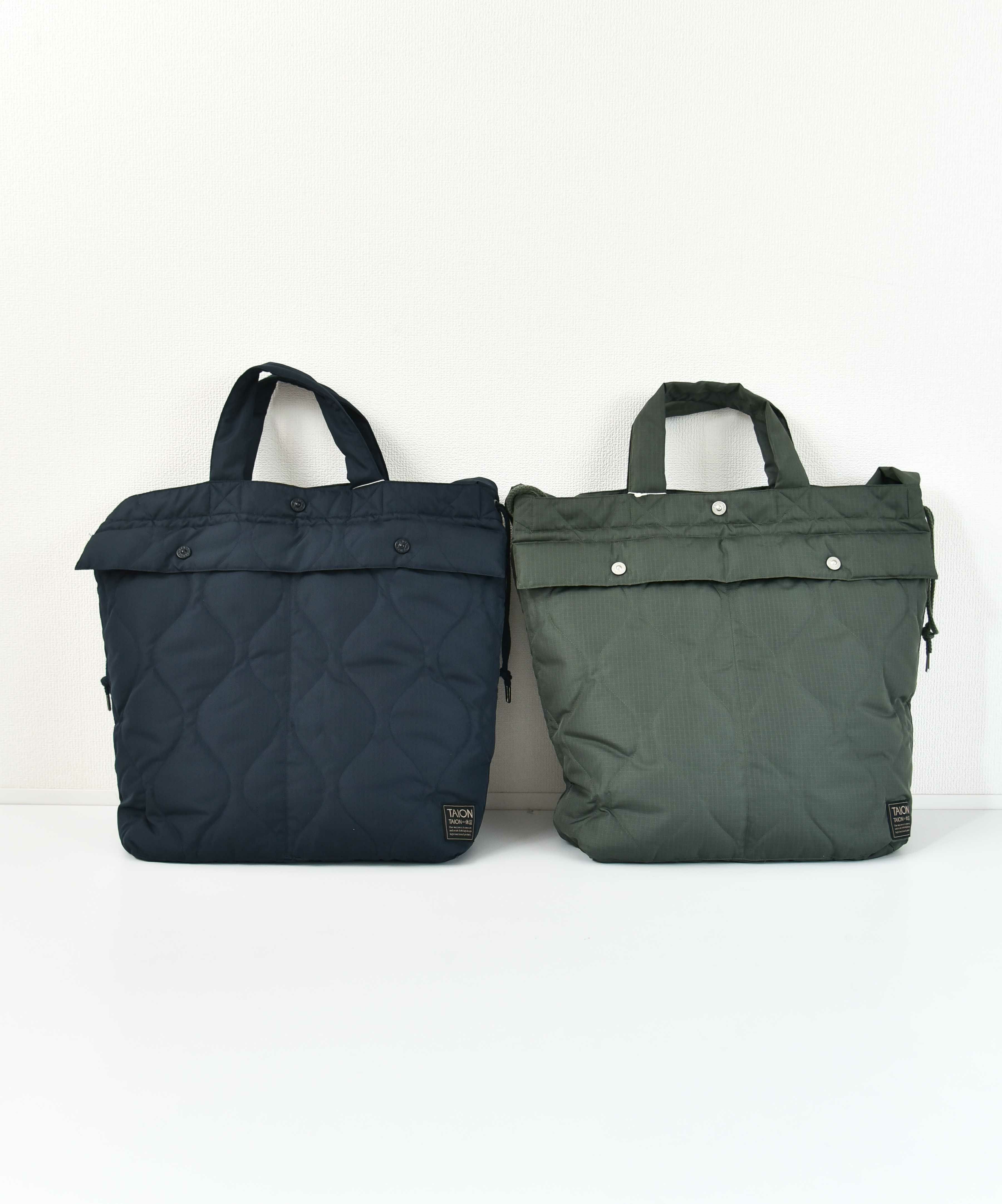TAION｜MILITARY DOWN HELMET SHOULDER BAG [[TAION-HS01ML-1]][D]