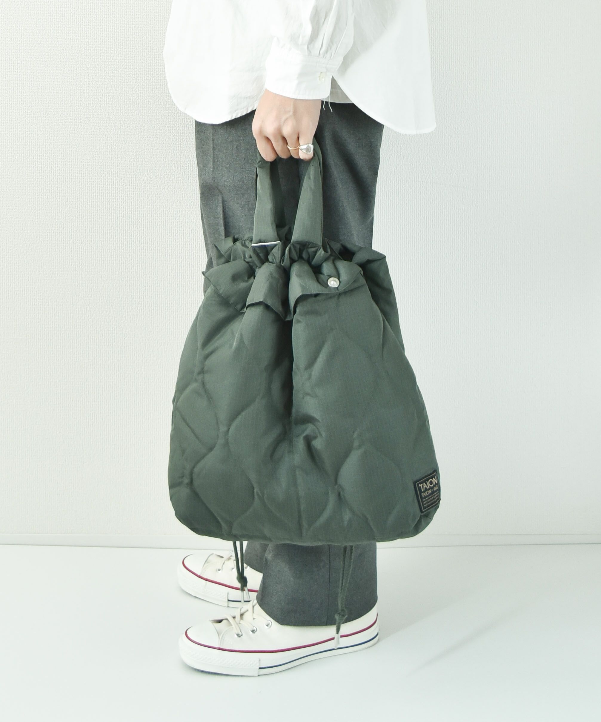 TAION｜MILITARY DOWN HELMET SHOULDER BAG [[TAION-HS01ML-1]][D]