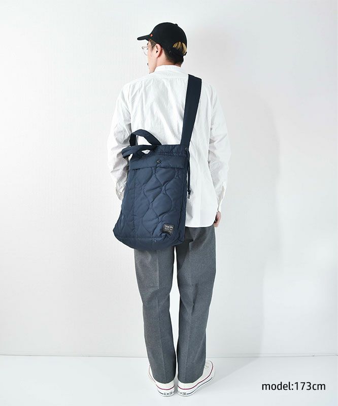TAION｜MILITARY DOWN HELMET SHOULDER BAG [[TAION-HS01ML-1]][D]
