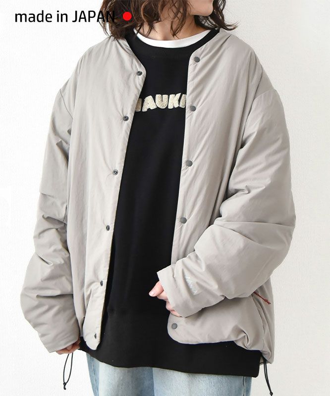 NANGA｜NO COLLAR SOFT DOWN CARDIGAN [[N2500-0E004A]][D]