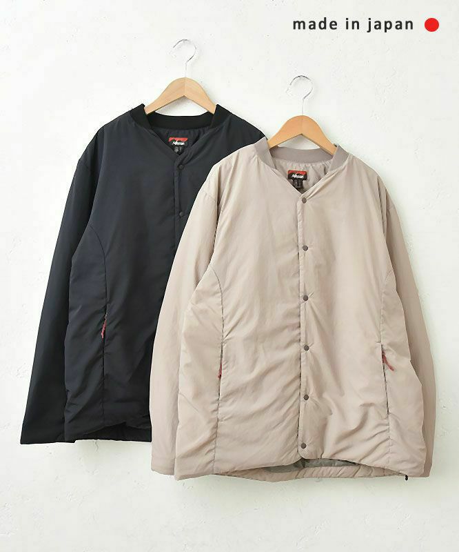 NANGA｜NO COLLAR SOFT DOWN CARDIGAN [[N2500-0E004A]][D] | ma28