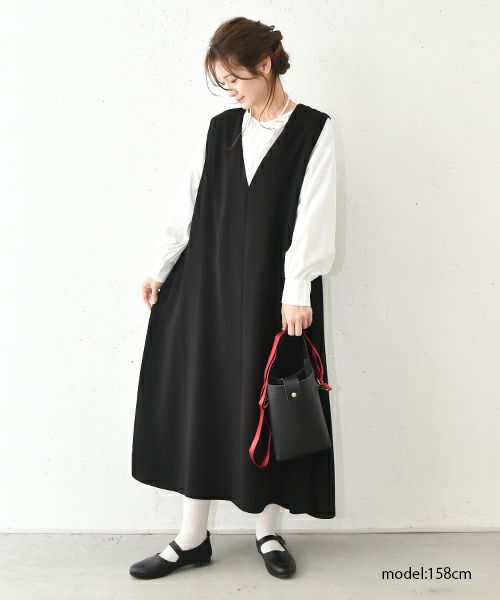 tumugu｜ノースリーブワンピース [[TB24441]][C]