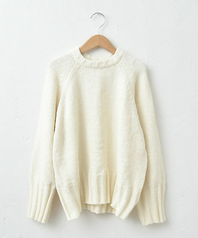 Our.｜ざっくりローゲージクルーネックプルオーバー [[Ou-PO-03]][C]