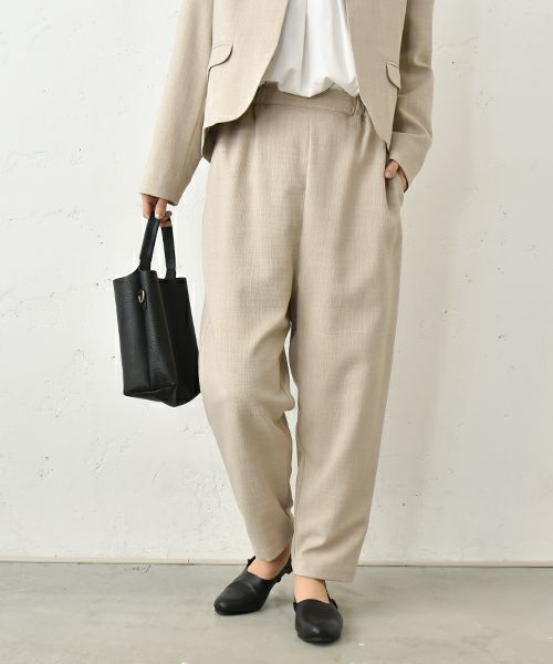 un cinq｜イージーテーパードパンツ [[U25-12]][C]