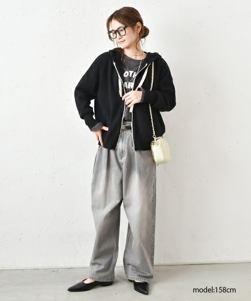 HUMS｜デニムタックパンツ [[090011]][C]