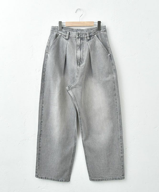 HUMS｜デニムタックパンツ [[090011]][C]