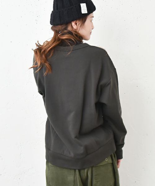 her.｜ロゴ入りスウェットプルオーバー [[11429]][C]
