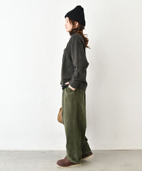 her.｜ロゴ入りスウェットプルオーバー [[11429]][C]