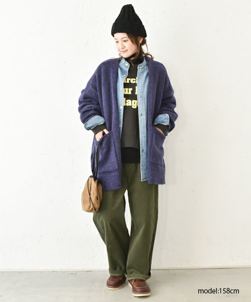 her.｜ロゴ入りスウェットプルオーバー [[11429]][C]