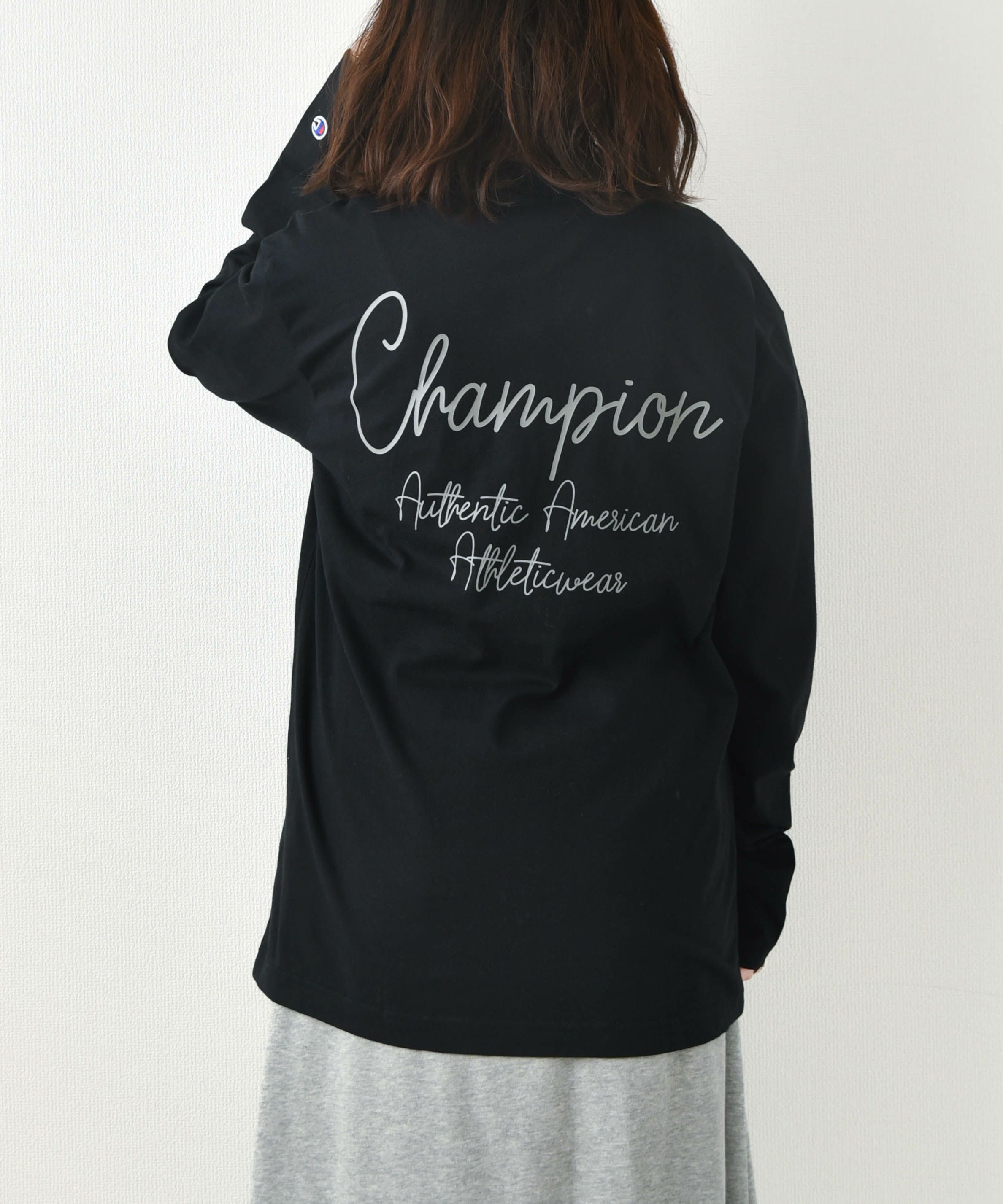 Champion｜LONG SLEEVE T-SHIRT [[C3-B408]][D]