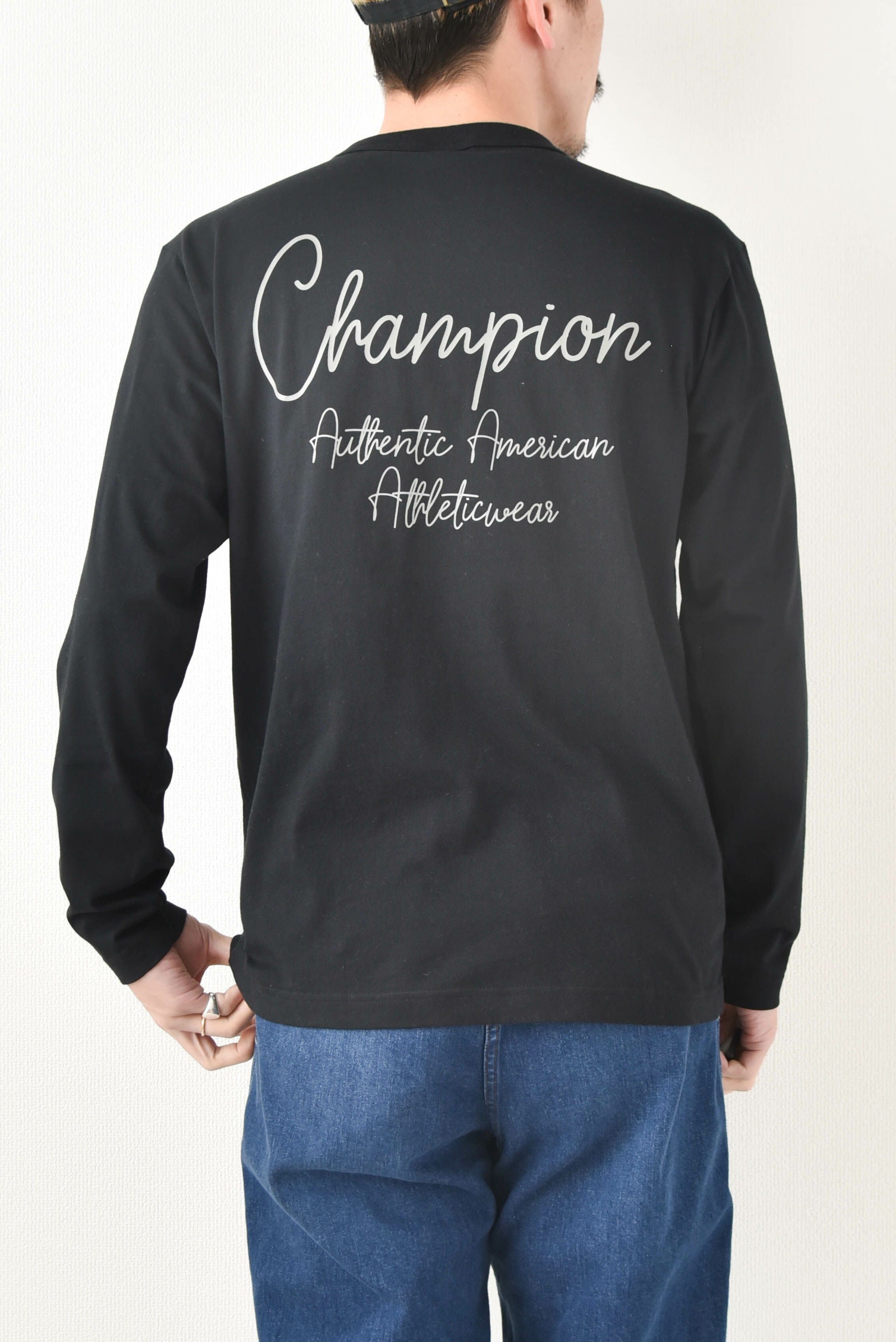 Champion｜LONG SLEEVE T-SHIRT [[C3-B408]][D]